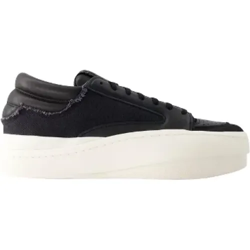 Pre-owned Leather sneakers , female, Sizes: 5 1/2 UK - Yohji Yamamoto Pre-owned - Modalova