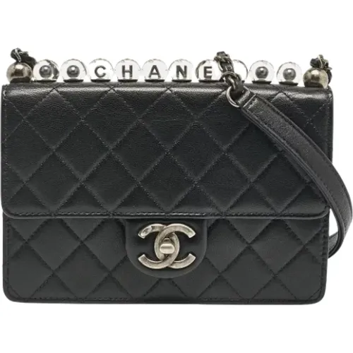 Pre-owned Leather chanel-bags , female, Sizes: ONE SIZE - Chanel Vintage - Modalova