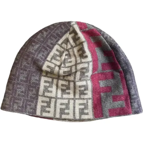 Pre-owned Wool hats , female, Sizes: ONE SIZE - Fendi Vintage - Modalova