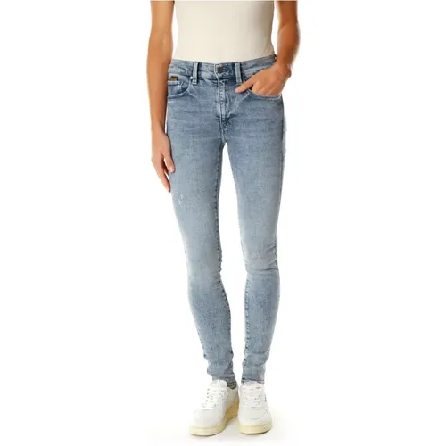 Mid Waist Skinny Fit Jeans , Damen, Größe: W28 L30 - G-Star - Modalova