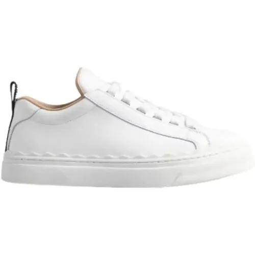 Weiße Sneakers für Frauen , Damen, Größe: 35 EU - Chloé - Modalova