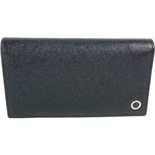 Pre-owned Leather wallets , female, Sizes: ONE SIZE - Bvlgari Vintage - Modalova