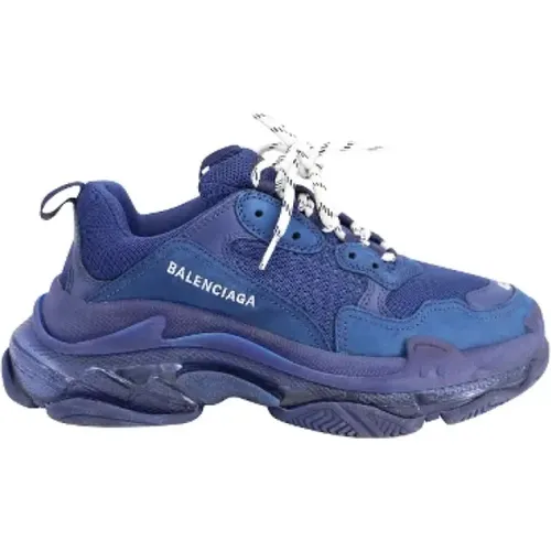 Pre-owned Plastic sneakers , female, Sizes: 7 UK - Balenciaga Vintage - Modalova