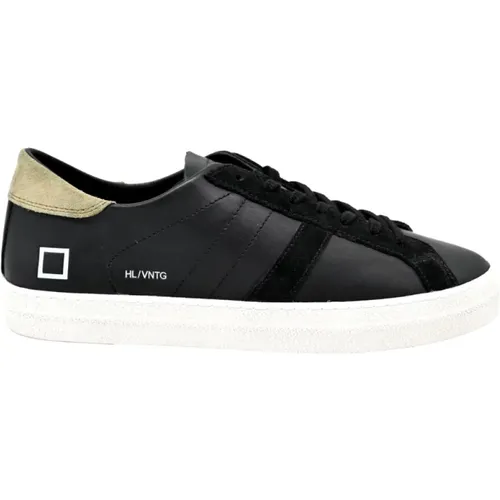 Vintage Calf Army Sneakers - D.A.T.E. - Modalova