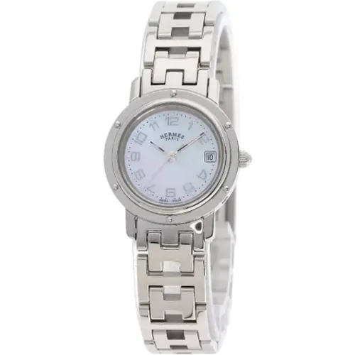 Pre-owned Stainless Steel watches , female, Sizes: ONE SIZE - Hermès Vintage - Modalova