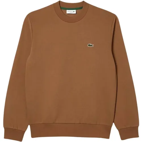 Klassischer Sweatshirt-Upgrade für Männer , Herren, Größe: M - Lacoste - Modalova