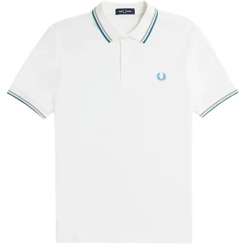 Farben Baumwoll-Polo-Shirt , Herren, Größe: 2XL - Fred Perry - Modalova