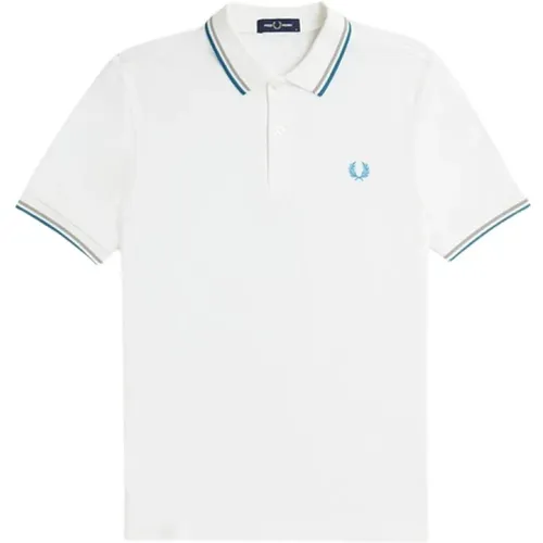 Farben Baumwoll-Polo-Shirt , Herren, Größe: 3XL - Fred Perry - Modalova