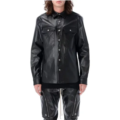 Men's Clothing Outerwear Ss24 , male, Sizes: XL - Rick Owens - Modalova