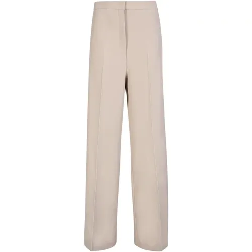 Elegante Ivory Palazzo Hose - Blanca Vita - Modalova