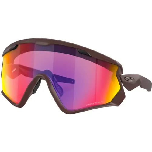 Verspiegelte Linse Goggle-Stil Sonnenbrille - Oakley - Modalova