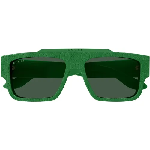 Sonnenbrille Gg1460S Linea LETTERINGLarge , unisex, Größe: 56 MM - Gucci - Modalova