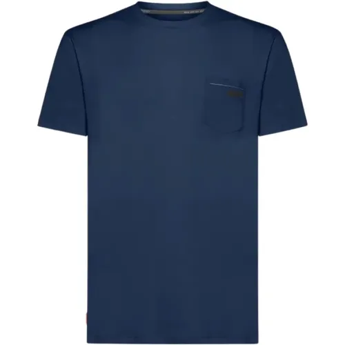 Round Neck Short Sleeve T-shirt , male, Sizes: XL, M, L - RRD - Modalova