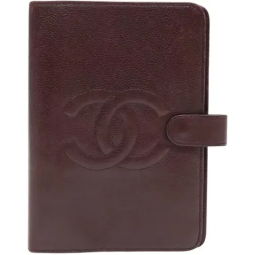 Pre-owned Leather wallets , female, Sizes: ONE SIZE - Chanel Vintage - Modalova