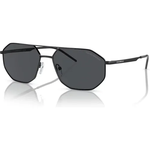 Matte /Grey Sunglasses EA 2153 - Emporio Armani - Modalova