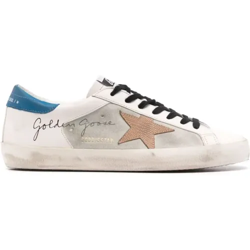 Super Star Sneakers , male, Sizes: 11 UK, 7 UK, 10 UK - Golden Goose - Modalova