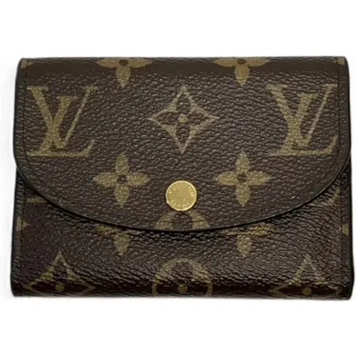 Pre-owned Canvas wallets , female, Sizes: ONE SIZE - Louis Vuitton Vintage - Modalova