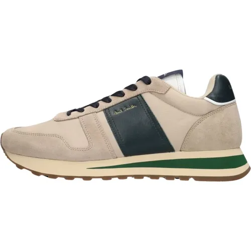 Beiger Wildleder Low Top Sneaker , Herren, Größe: 42 EU - PS By Paul Smith - Modalova