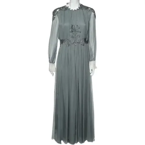 Pre-owned Seide dresses - Valentino Vintage - Modalova