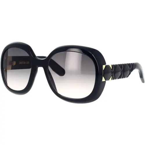 Moderne runde Sonnenbrille mit Cannage-Motiv,Sunglasses - Dior - Modalova