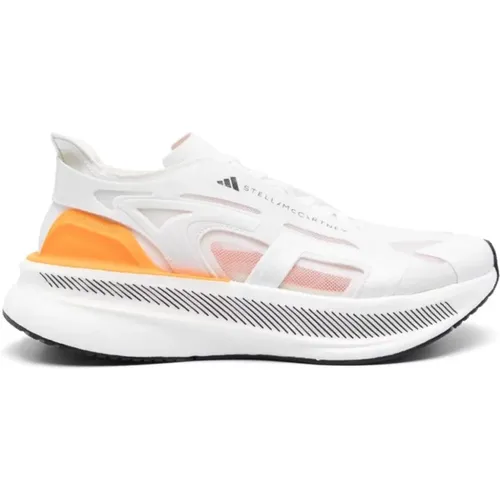 Mesh Sneakers Strap Detailing , female, Sizes: 7 1/2 UK, 5 UK, 4 1/2 UK, 4 UK, 5 1/2 UK, 3 1/2 UK, 6 1/2 UK - adidas by stella mccartney - Modalova