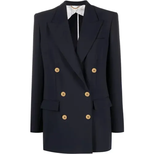 Women's Clothing Jackets Darkblue (Navy) Noos , female, Sizes: XS - Moschino - Modalova