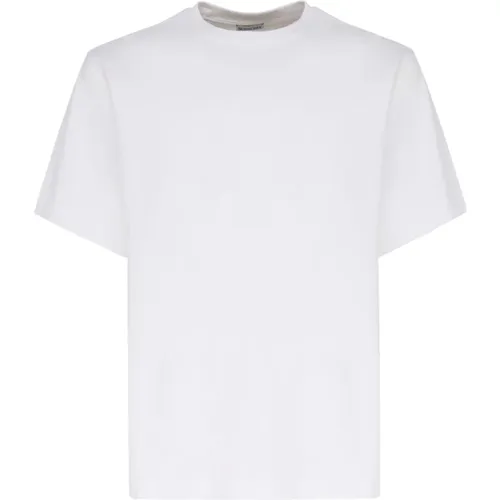 Weiße T-Shirts und Polos , Herren, Größe: L - Burberry - Modalova