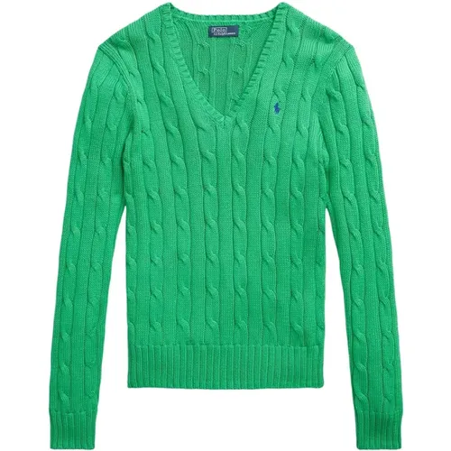 Preppy Langarm Pullover , Damen, Größe: L - Polo Ralph Lauren - Modalova