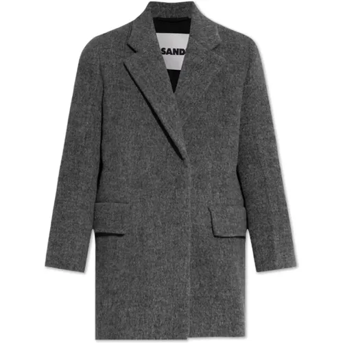 Wool Coat , female, Sizes: S, M - Jil Sander - Modalova