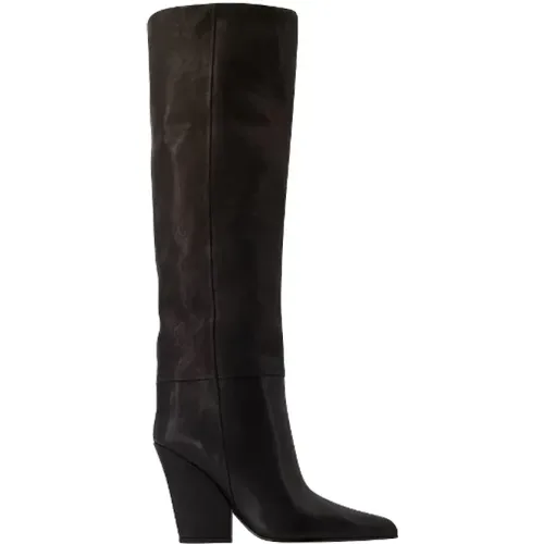 Leather boots , female, Sizes: 4 UK - Paris Texas - Modalova