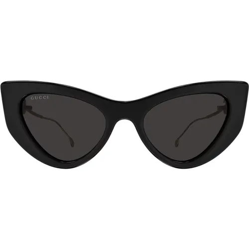 Flat Front Cat-Eye Sunglasses Gg1565S , unisex, Sizes: 52 MM - Gucci - Modalova