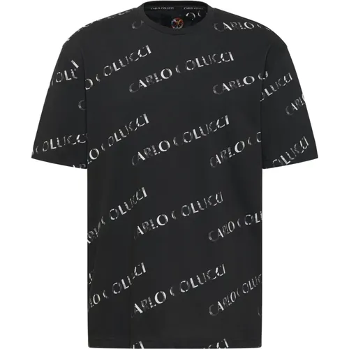 D`Aurelio Oversize T-Shirt , Herren, Größe: M - carlo colucci - Modalova
