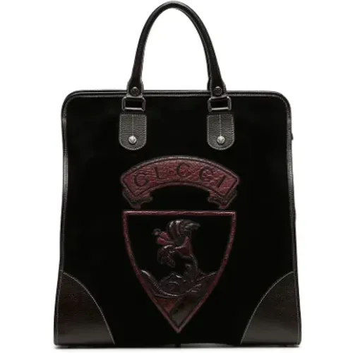 Pre-owned Suede gucci-bags , female, Sizes: ONE SIZE - Gucci Vintage - Modalova