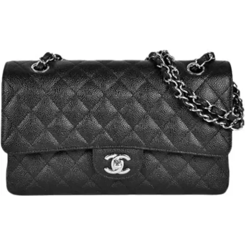 Leather Chanel Flap Bag , female, Sizes: ONE SIZE - Chanel Vintage - Modalova