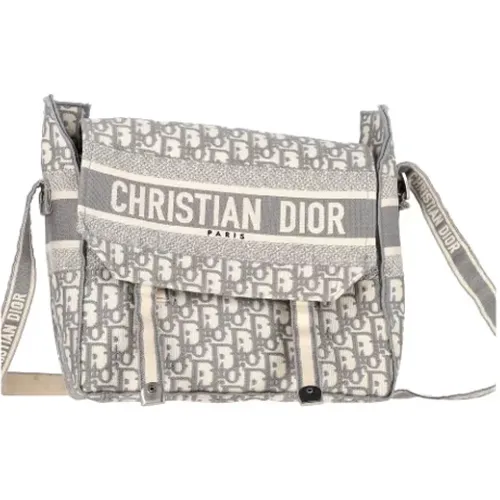 Pre-owned Canvas dior-bags , female, Sizes: ONE SIZE - Dior Vintage - Modalova