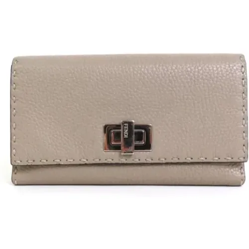 Pre-owned Leather wallets , female, Sizes: ONE SIZE - Fendi Vintage - Modalova