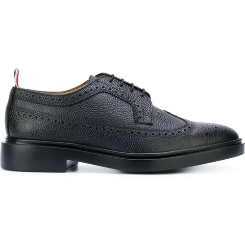 Flat shoes , male, Sizes: 5 1/2 UK, 9 UK, 6 UK, 8 UK - Thom Browne - Modalova