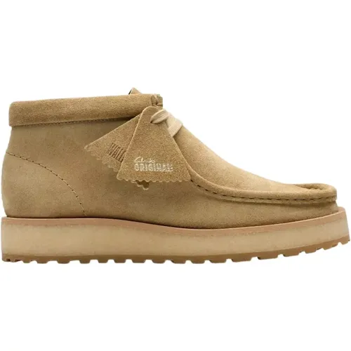 Wallabee Scout Schuhe , Damen, Größe: 38 EU - Clarks - Modalova