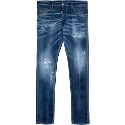 Slim Fit Denim Jeans Dsquared2 - Dsquared2 - Modalova