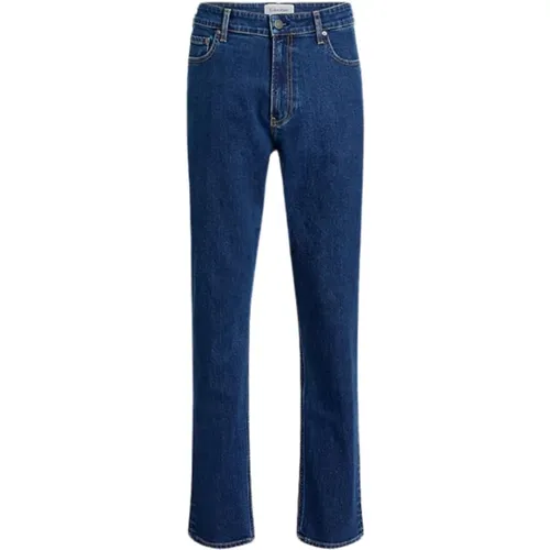 Slim Fit Mens Denim Jeans , male, Sizes: W34, W32, W31 - Calvin Klein - Modalova