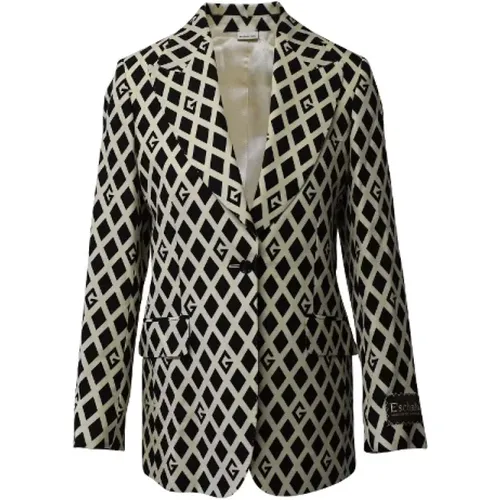 Gucci Eschatology Diamond G Blazer , female, Sizes: XS - Gucci Vintage - Modalova