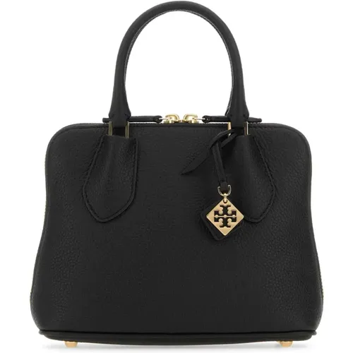 Leather mini Swing handbag , female, Sizes: ONE SIZE - TORY BURCH - Modalova