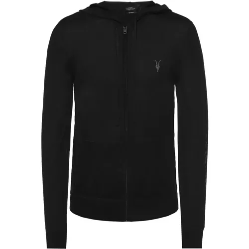 Modus Logo-Embroidered Sweatshirt , Herren, Größe: S - AllSaints - Modalova