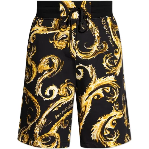 Shorts mit Muster - Versace Jeans Couture - Modalova