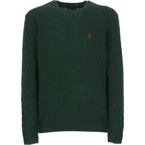 Grüne Pullover , Herren, Größe: L - Ralph Lauren - Modalova