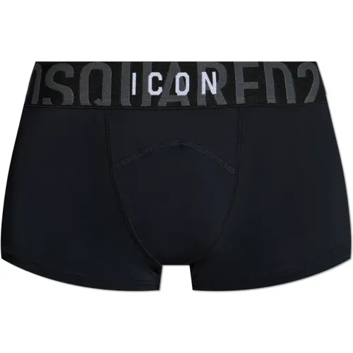 Boxers with logo , male, Sizes: M, XL - Dsquared2 - Modalova