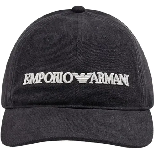 Baseball Cap Classic Style Black , male, Sizes: ONE SIZE - Emporio Armani - Modalova