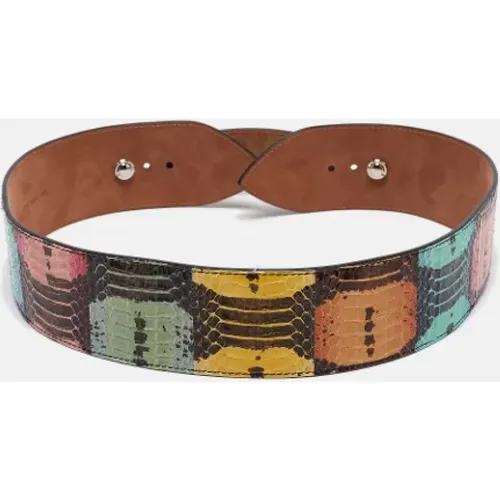 Pre-owned Fabric belts , female, Sizes: ONE SIZE - Fendi Vintage - Modalova