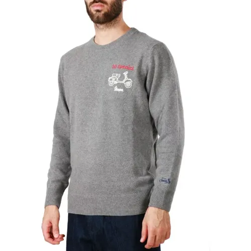 Heron Embroidered Sweater , male, Sizes: XL, M, S - MC2 Saint Barth - Modalova