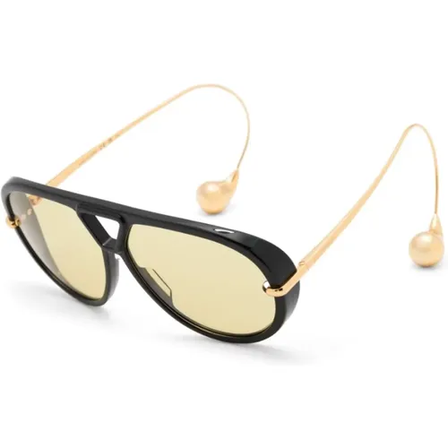 Bv1273S 003 Sunglasses , female, Sizes: 63 MM - Bottega Veneta - Modalova